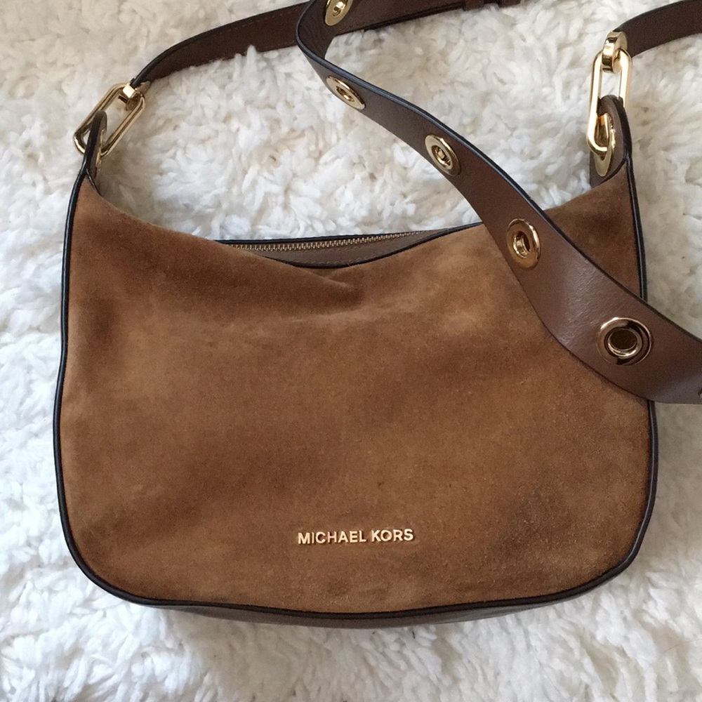 Michael Kors Suede Crossbody